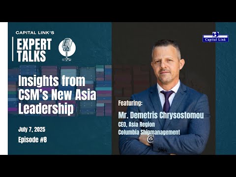 Expert Talks with Mr. Demetris Chrysostomou on "Insights from CSM's New Asia Leadership"