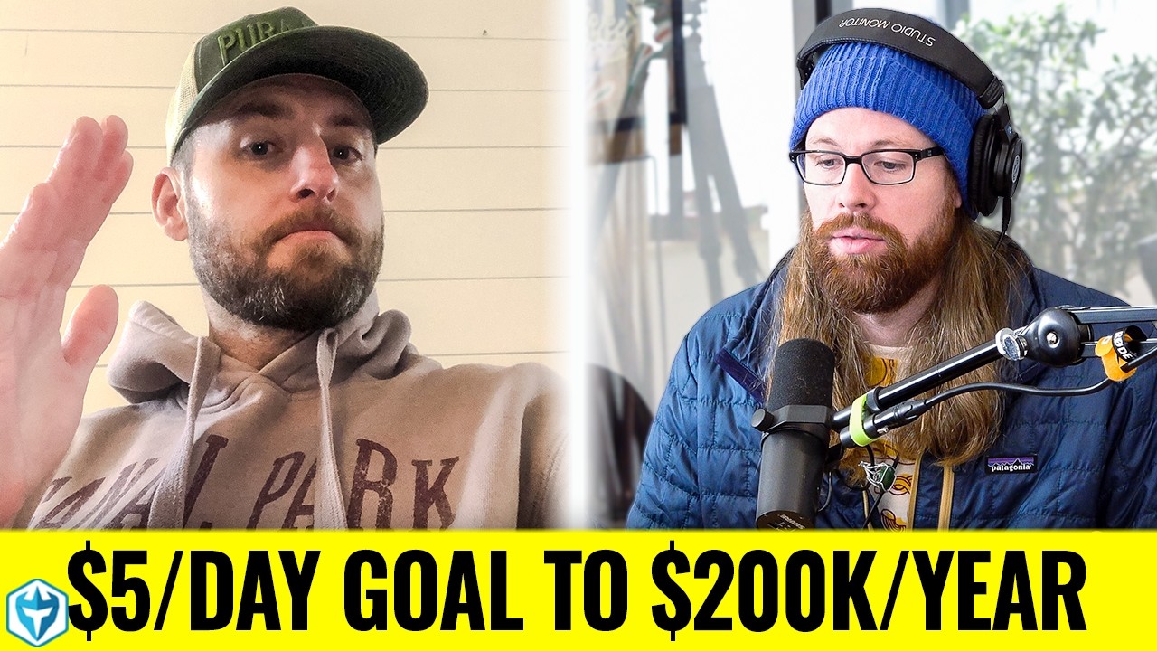 He Started With A $5 Daily Goal & Last Year Made Over $200k...