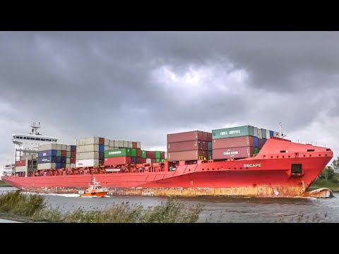 SHIP SPOTTING! KIEL CANAL GERMANY!