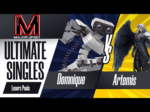 Domnique (ROB) vs Artemis (Sephiroth) - Ultimate Singles Losers Pools - MAJOR UPSET