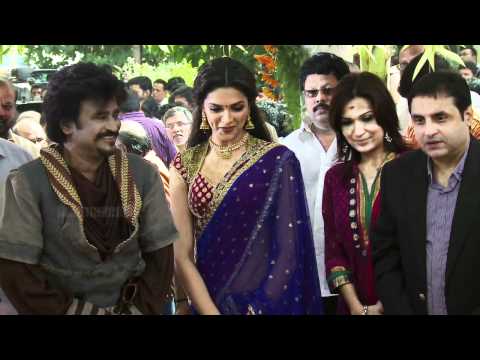 Rajinikanth Raana Movie Poojai Launch Function (2011) - Rajinifans.com