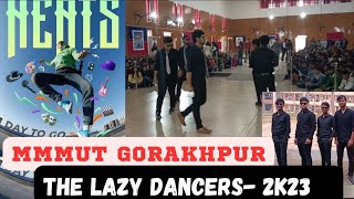 THE LAZY DANCERS By MMMUT Students ll Heats 2K23 #heats #mmmutgorakhpur #dancevideo