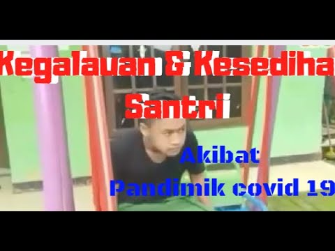 SANTRI S3D1H TAK B1SA KE P0NDOK