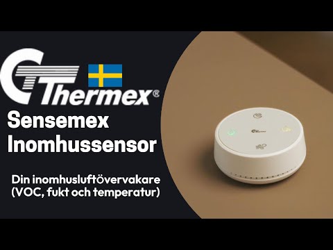 Thermex Sensemex inomhusklimatsensor