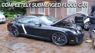 I Bought A FLOODED Bentley Continental GT And Its 