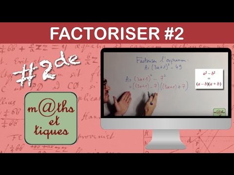 Factorize using a remarkable identity (2) - Second