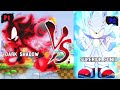 Dark Shadow VS Superior Sonic Sonow DBS I Sonic Battle JUS MUGEN V4