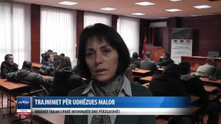 Trajnimet per udhezues malor, mbahet takimi i pare informativ