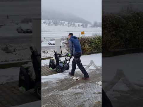 EGO 56V AKKU Schneefräse SNOW Blower - matsch schnee - Teil 3 - Muehleisen Motorgeräte - SNT2400E