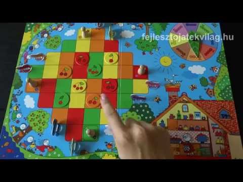 Keller&Mayer Cseresznyéskert játékszabály, kooperációs társasjáték - Fejlesztő Játék Világ