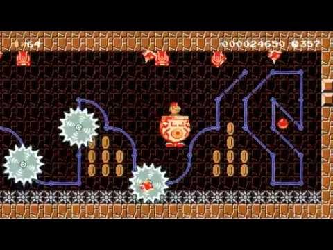 Super Mario Maker Subterranean Shooting Stroll