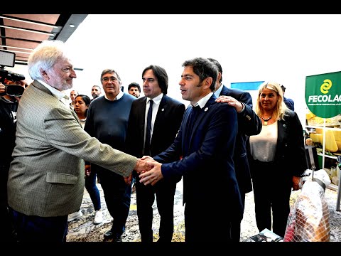 Kicillof en el Congreso del Coninagro: agradeció el apoyo del campo en las urnas y prometió medidas