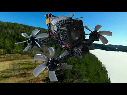 DJI Action 2 TPU perfect mount for AOS 3.5" / 5" / 5.5" quad