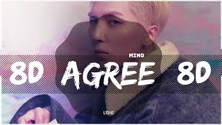 ⚠️ [8D AUDIO] WINNER MINO - AGREE (암) [USE HEADPHONES 🎧] | MINO | BASS BOOSTED | 8D