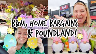 ULTIMATE B&M, HOME BARGAINS & POUNDLAND SHOP WITH ME! What's New In Store! 🌸