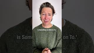 The Official “Something to Hold on To” origin story.