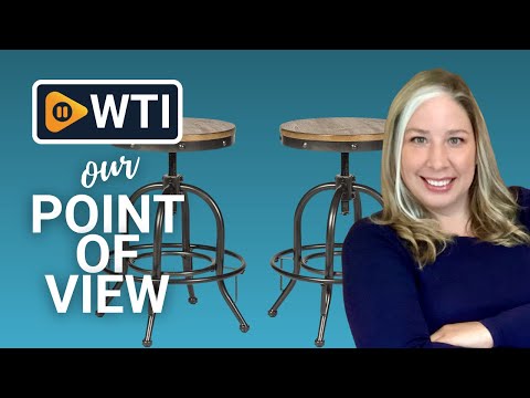 Adjustable Counter Stool - WTI product video review