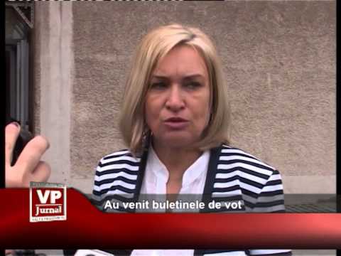 Au venit buletinele de vot