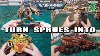 I Turned Warhammer 40k SPRUES into Stunning Masterpieces