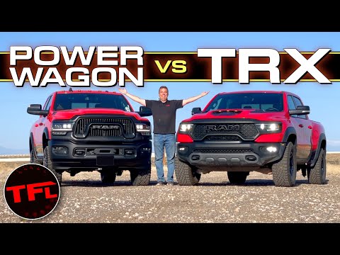 Ram Power Wagon vs. TRX: Which Truck Would YOU Buy For $71K?