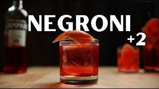 Three EASY cocktails with Campari | Negroni + Americano + Milano Torino