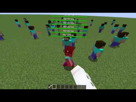SUPERDOG vs HEROBRINE minecraft
