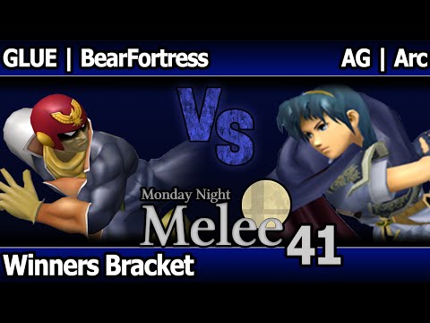 MNM 41 Melee - GLUE | BearFortress (C Falcon) vs AG | Arc (Marth) - Winners Bracket