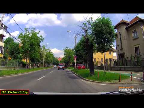 Driving in Timişoara: Calea Şagului - Modern. Timelapse 2x.