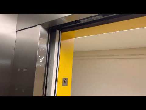 Modernized Montgomery elevators at 11th and Marquette north parking garage in Minneapolis, MN