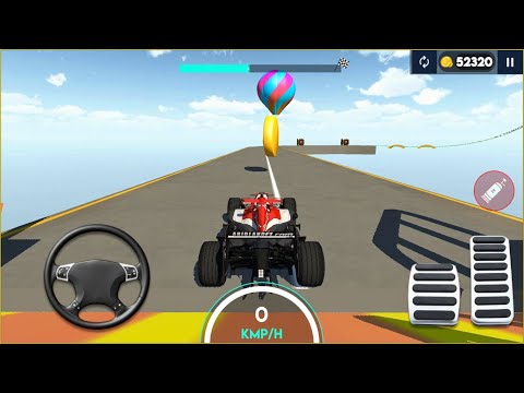 Formula Car Racing Simulator 2024 - Impossible Car Mega Ramp 3D - Android Gameplay