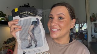 Welvgnnce Fleece Lined Tights Sheer Women