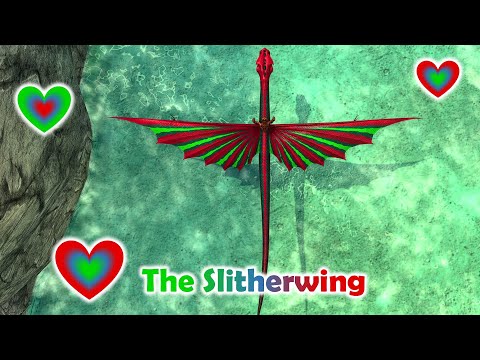 The Slitherwing - Beautiful Snake Dragon - School of Dragons