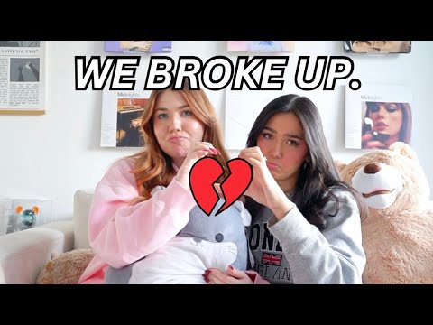 we went through breakups at the same time