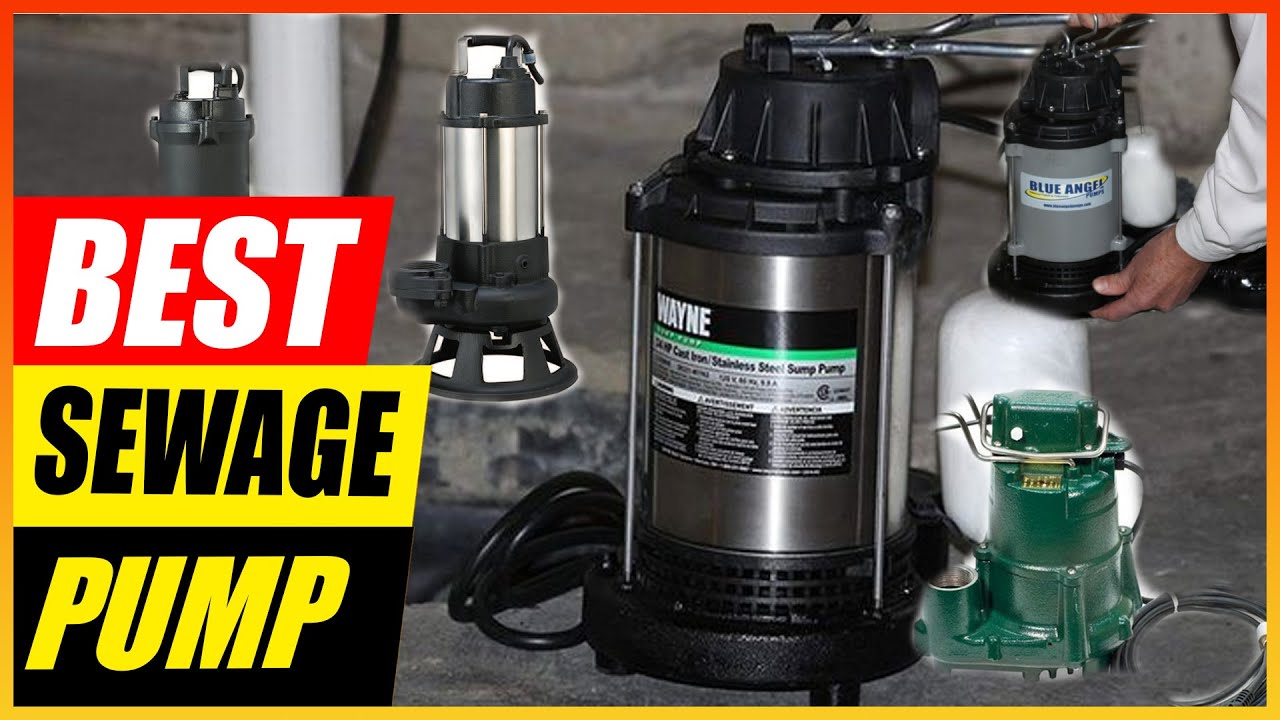 The 5 BEST Sewage Pumps of 2025 [updated]