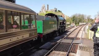 Swanage Railway - Spring Steam Gala 2015 - Corfe Castle Station