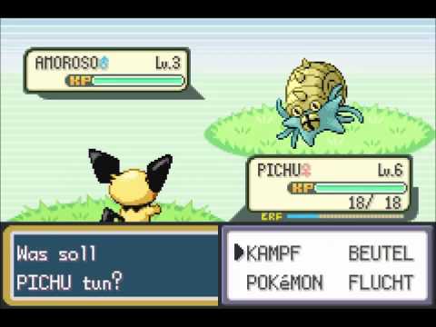 Lets Play Pokemon Feuerrot Part -1- Mit Pichu durch die Welt