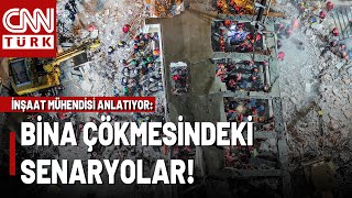 Gebze'de Çöken 7 Katlı Bina Neden Yıkıldı? Olası Senaryolar Ne? İnşaat Mühendisi