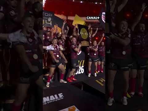 TOULOUSE FAIT LE QUADRUPLÉ 🏆 #rugby #top14 #finaletop14