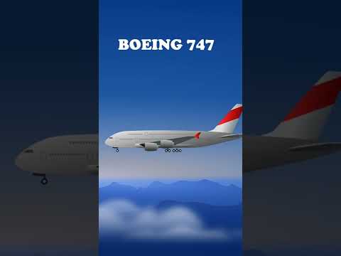 Laughing Airplane Boeing 747 Meme #shorts #animation