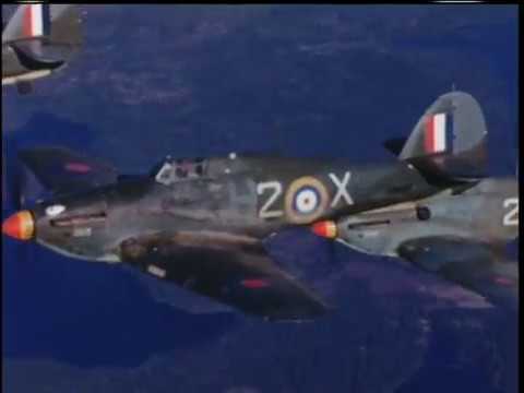 HAWKER HURRICANE during WWII in Colour