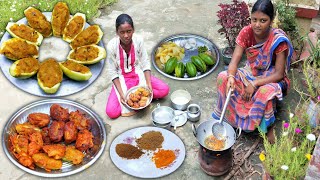 Village Style Potol Pakora Recipe For Morning Breakfast