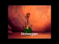 The Lion King Hula One Line Multilanguage 33 Versions Re Up W Romanian