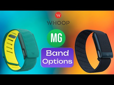 Official Whoop MG Band Options- Hands On