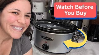 Hamilton Beach Stay or Go Portable Slow Cooker with Lid Lock Review - Watch Before You Buy!