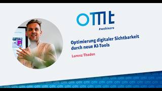 Optimierung digitaler Sichtbarkeit durch neue KI Tools Lorenz Thaden
