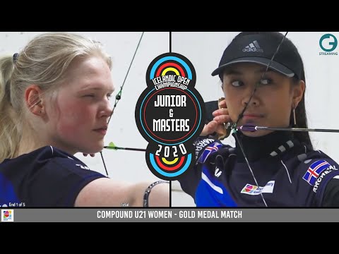 Anna María VS Eowyn - Compound U21 Women Gold Medal Match