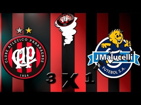 Atlético Paranaense 3 x 1 J Malucelli - 8º Rodada - Campeonato Paranaense 2013