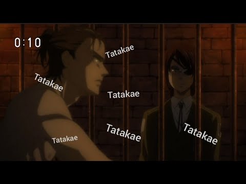 Hange said Tatakae tatakae tatakae tatakae tatakae tatakae tatakae tatakae tatakae tatakae tatakae.