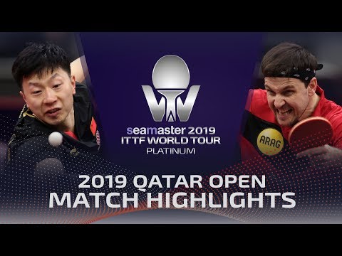 Timo Boll vs Ma Long | 2019 ITTF Qatar Open Highlights (R16)