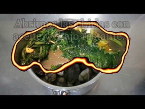 Arroz de acelgas y chirlas